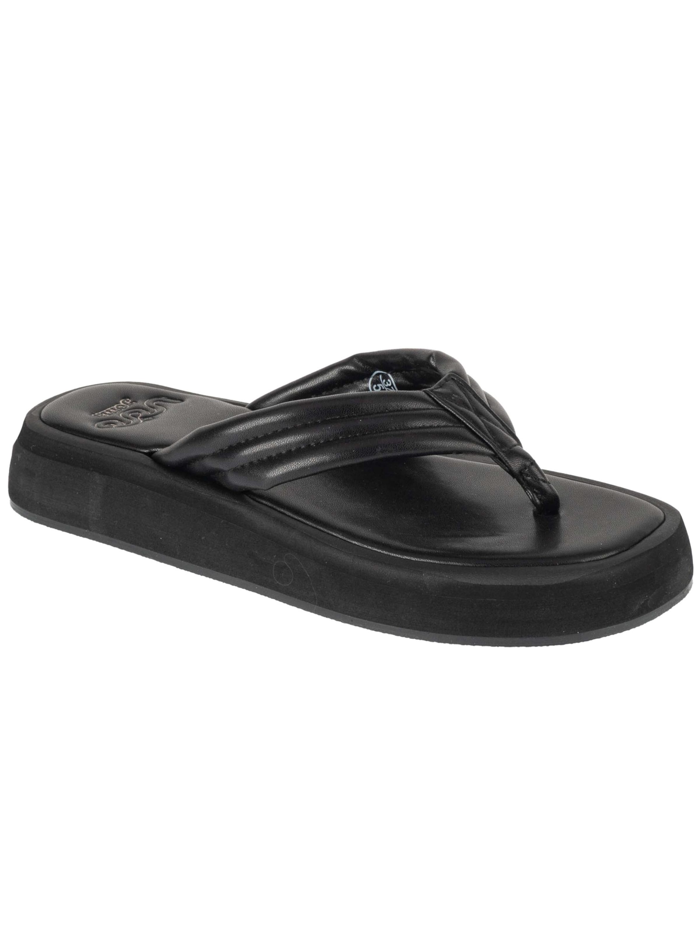 JOMA T-Bar Sandals 'Joma S.Bahia  25 SBAHLS' in Black: front