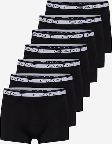 GANT - Calzoncillo boxer en negro: frente