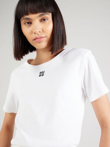 T-shirt 'Deloris' HUGO en blanc