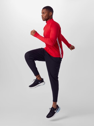 raudona NIKE Sportiniai marškinėliai