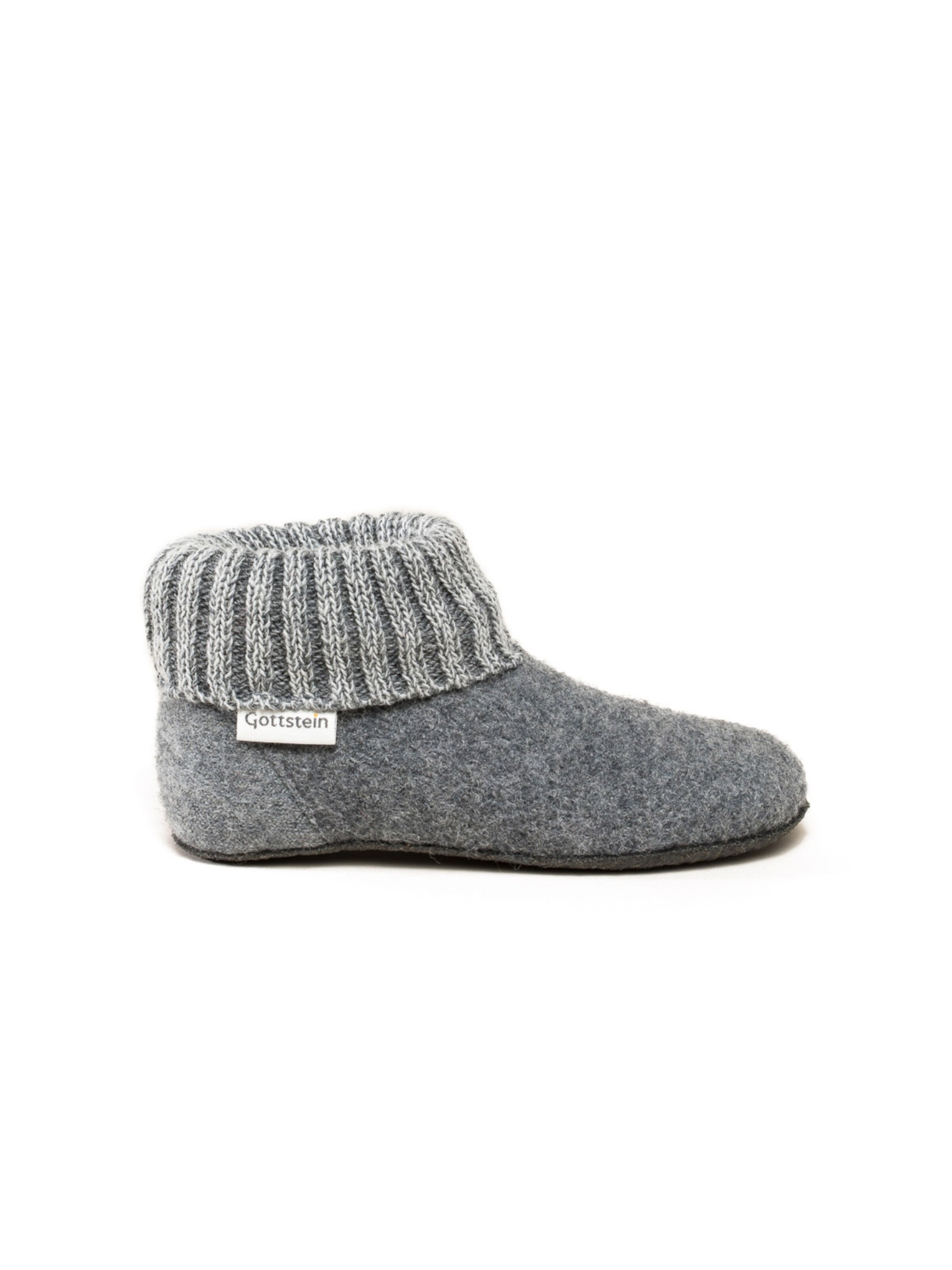 Gottstein Slippers 'Hüttenschuhe Alpine Boot FE' in Grey