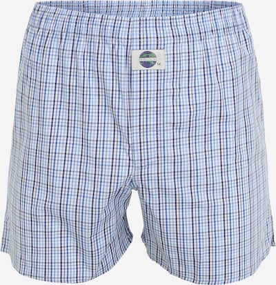 D.E.A.L International Bokserki 'Check' w kolorze niebieski / jasnoniebieski / ciemny niebieski / białym, Podgląd produktu