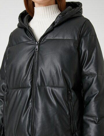 Koton Between-seasons coat in Black