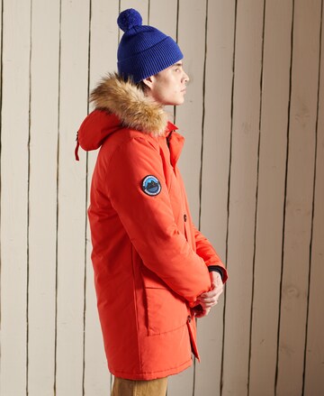 Superdry Winterparka 'Everest' in Oranje