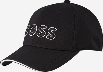 BOSS Cap 'US-1' in Schwarz: predná strana