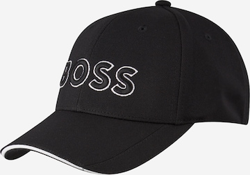 BOSS Black Cap 'US-1' in Black: front