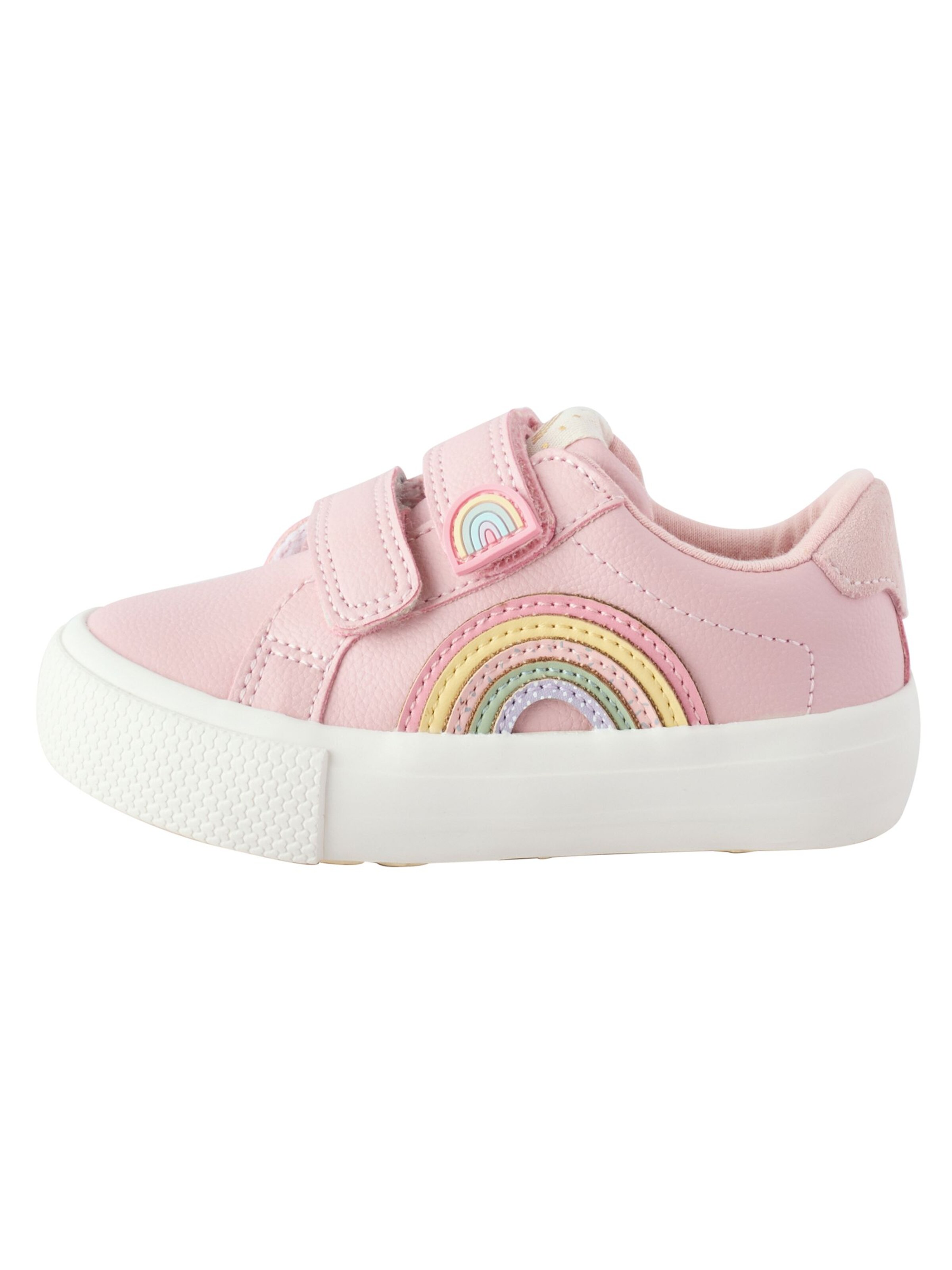 Baskets 'Touch Fasten' Next en rose : devant