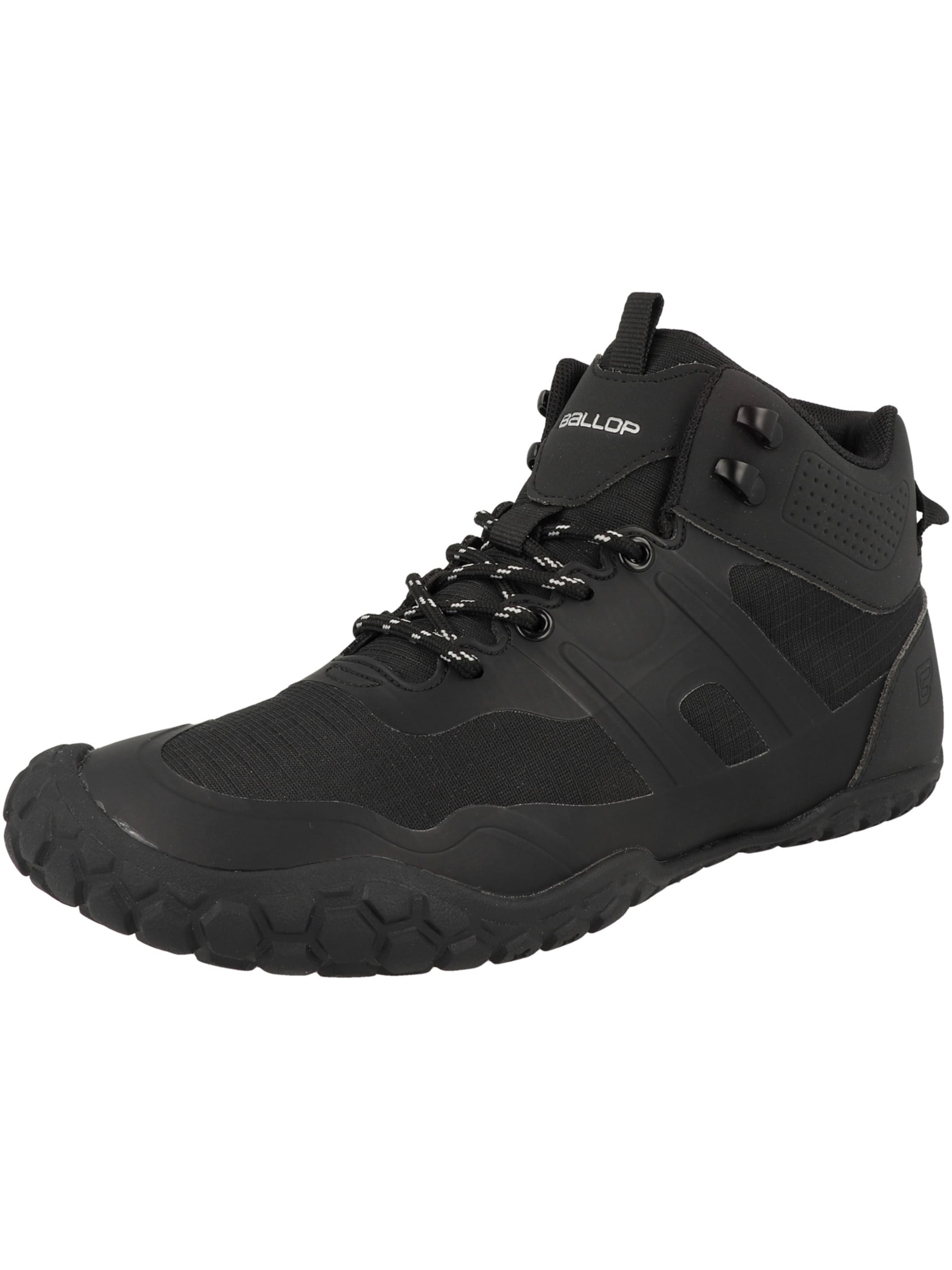 Ballop Sneaker 'Fresco' in Schwarz: Vorderseite