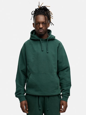 Daily Cotton Sweatshirt 'DCMONOWI' in Grün: Vorderseite