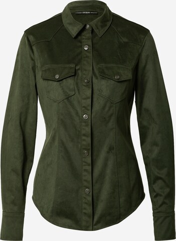 GUESS Blouse 'DAISY' in Green: front