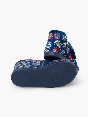 Pisamonas - Zapatillas de casa en azul