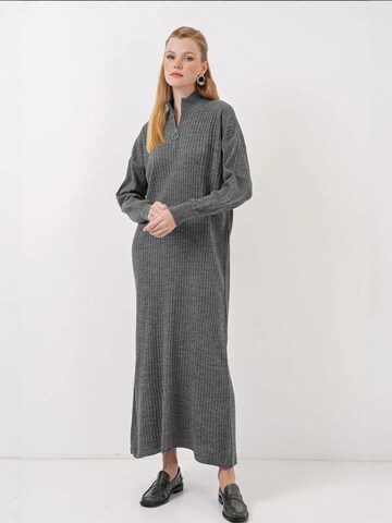 Bigdart Knitted dress in Grey