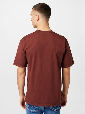 MARKET T-shirt i brun