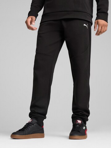 Effilé Pantalon 'PUMATECH' PUMA en noir : devant