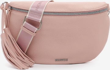 Emily & Noah Crossbody Bag in Pink: front