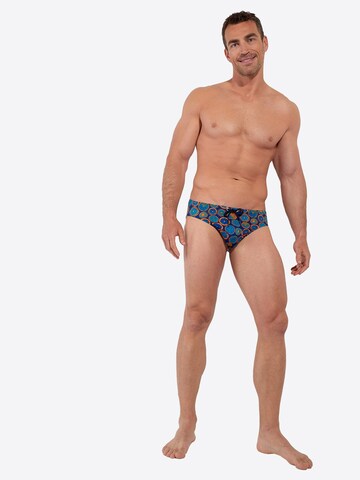 HOM Badehose ' Swim Mini Briefs Trapani ' in Blau