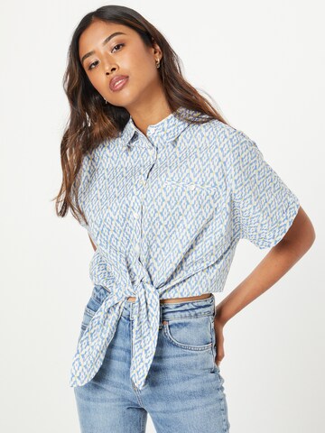 Camicia da donna 'Candys' di FRNCH PARIS in blu: frontale