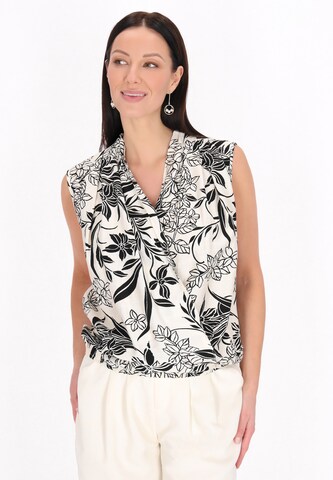 Camicia da donna 'Fashion Look' di Usha in bianco: frontale
