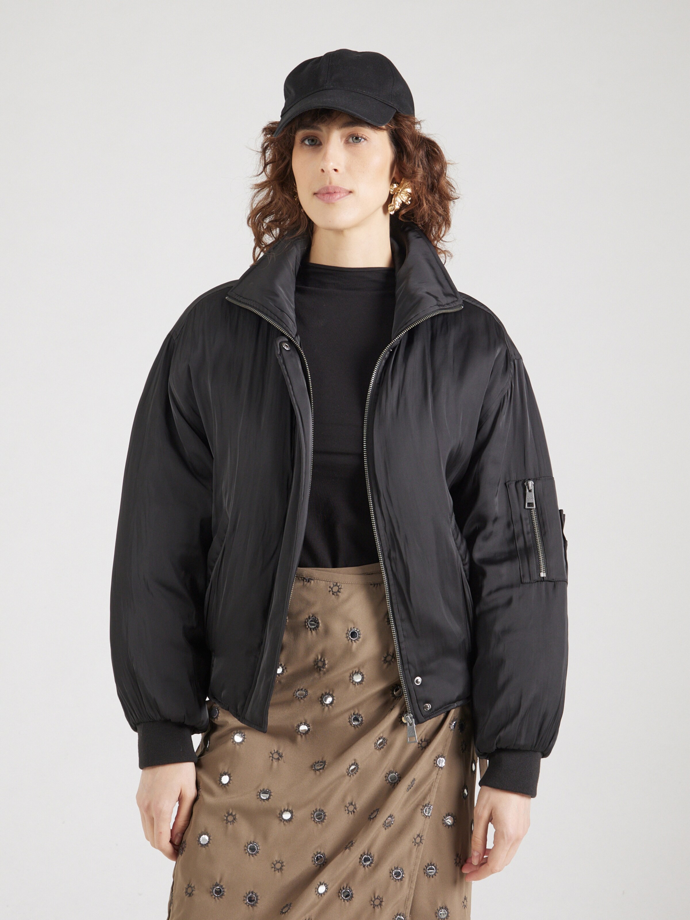 Lala Berlin Between-Season Jacket 'Jonna' in Black | ABOUT YOU
