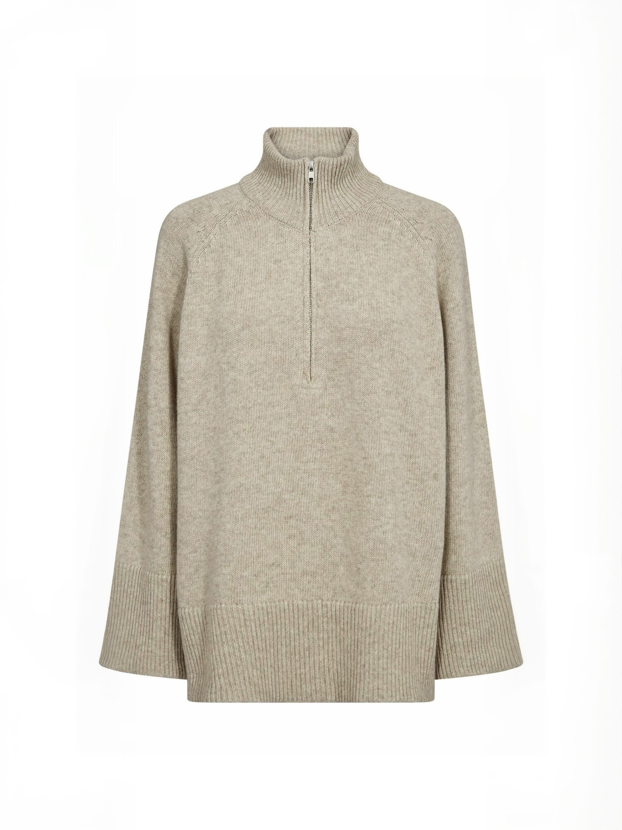 Ivy Copenhagen Sweater ' IVY-Lili ' in Beige: Vorderseite