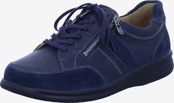 Ganter Schnürschuhe 'Kurt' in Blau: Vorderseite