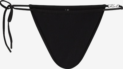 Karl Lagerfeld Долнище на бански тип бикини в черно, Преглед на продукта