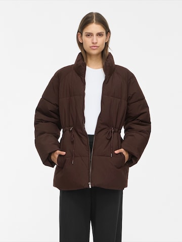 VILA Between-season jacket 'VILAVENDER' in Brown: front