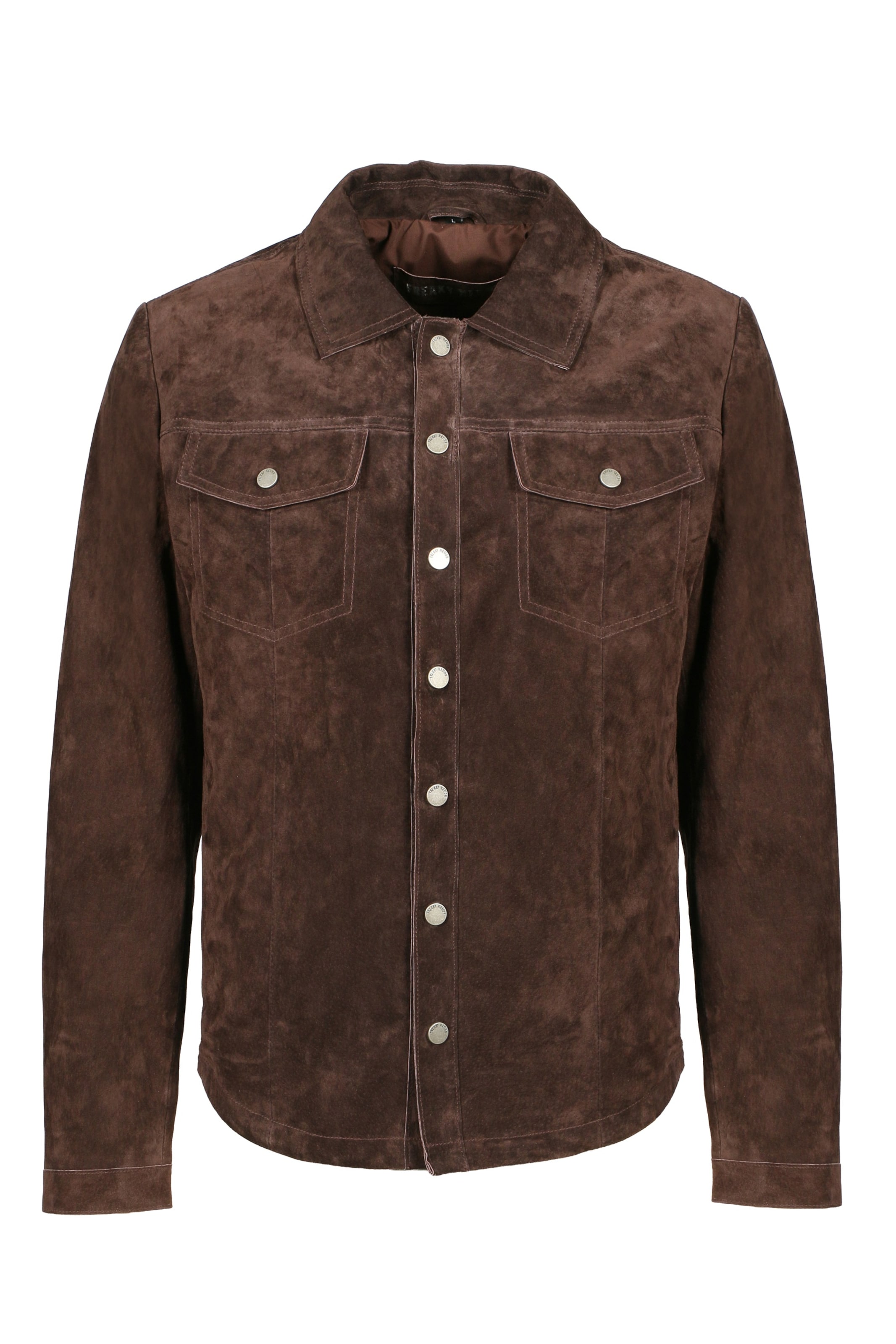 FREAKY NATION Between-season jacket ' Sandon-FN ' in Brown: front
