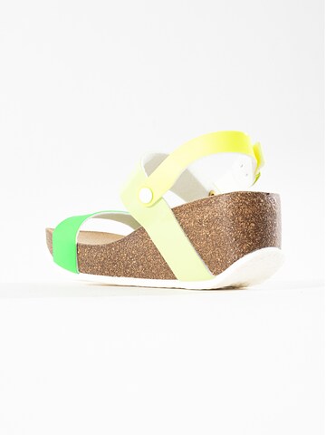 Bayton Strap sandal 'Selene' in Yellow