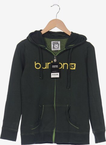 BURTON Kapuzenpullover XS in Grün: predná strana