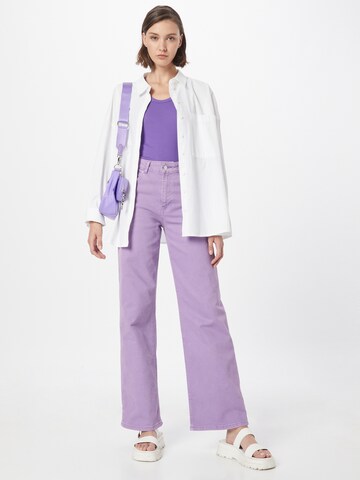 Tally Weijl Wide leg Jeans in Purple