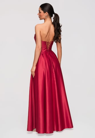 Robe de soirée 'LA-OM-DLR352' Ombre en rouge