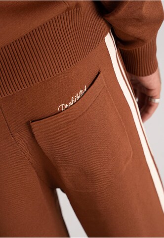 Prohibited Loose fit Pants in Brown