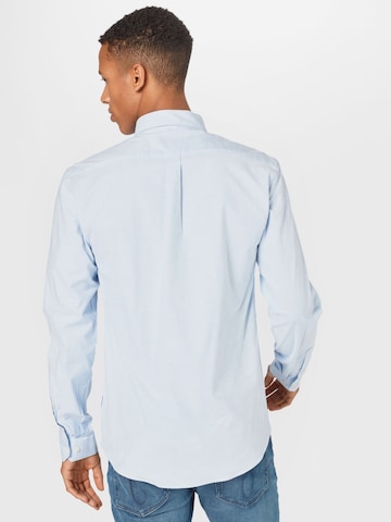 Slim fit Camicia di Lindbergh in blu