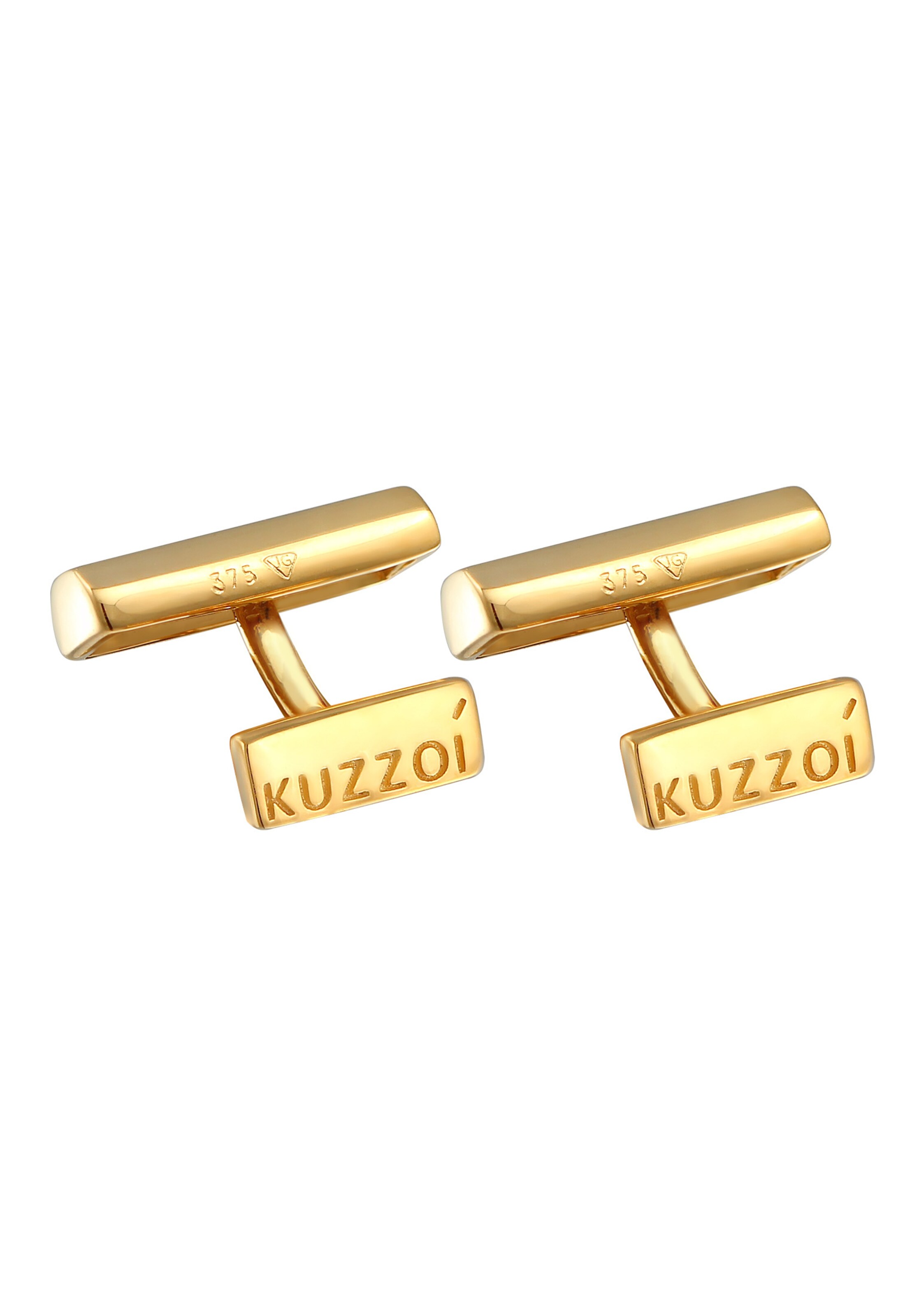 KUZZOI Manschettenknöpfe in Gold