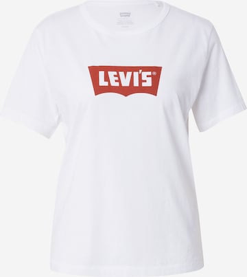 LEVI'S ® Тениска 'Graphic Iconic Tee' в бяло: отпред