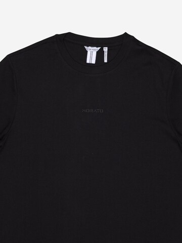 Maglietta 'RELAXED FIT WITH RUBBER INJECTION LOGO PRINT MMKS02657-FA100245' di ANTONY MORATO in nero