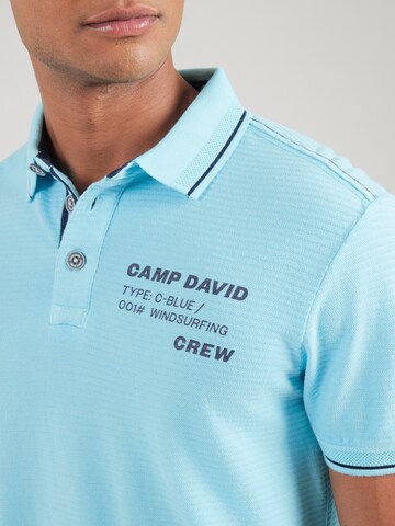 CAMP DAVID - Camiseta en azul