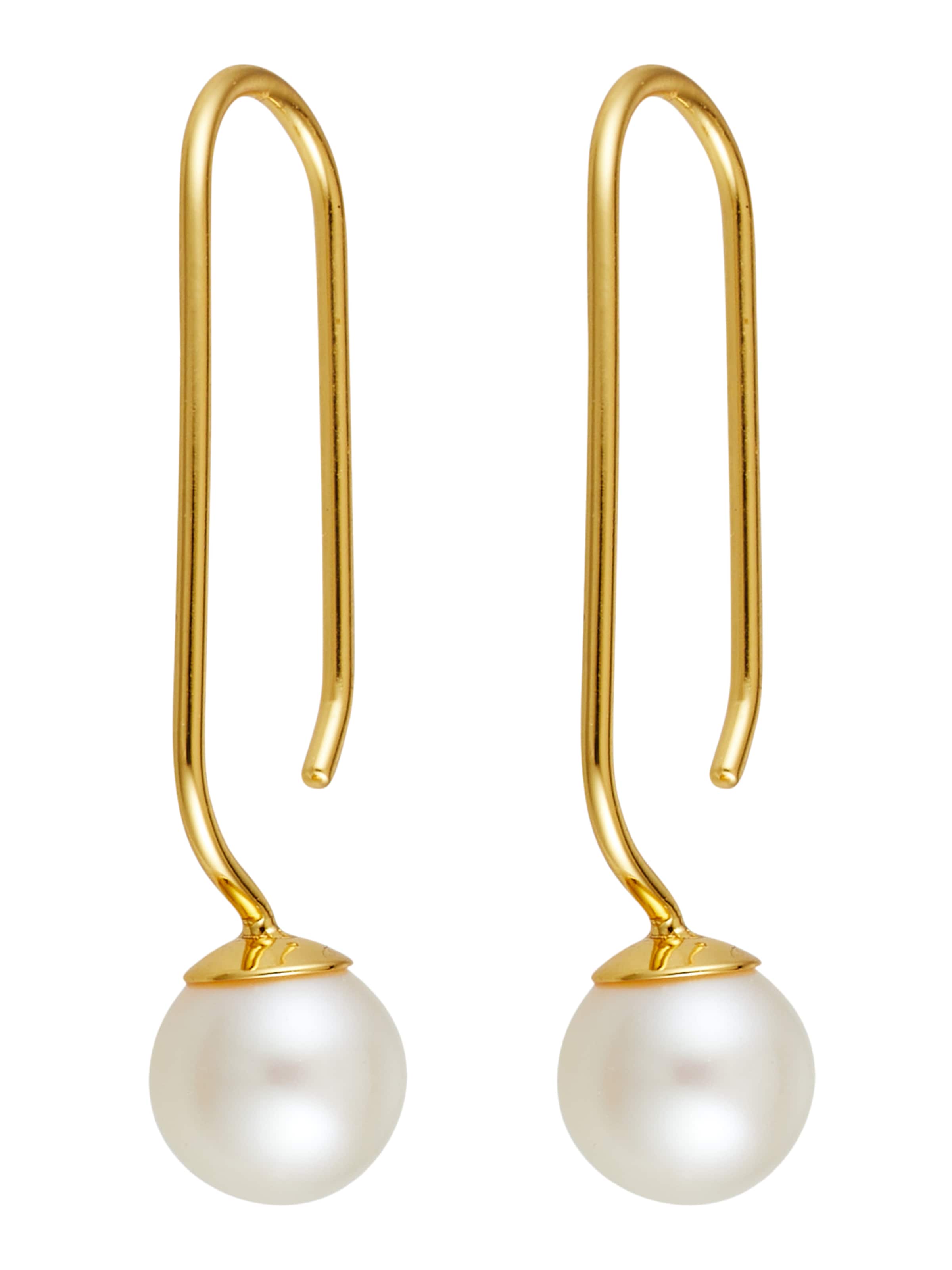 Design Letters Örhängen i guld: framsida