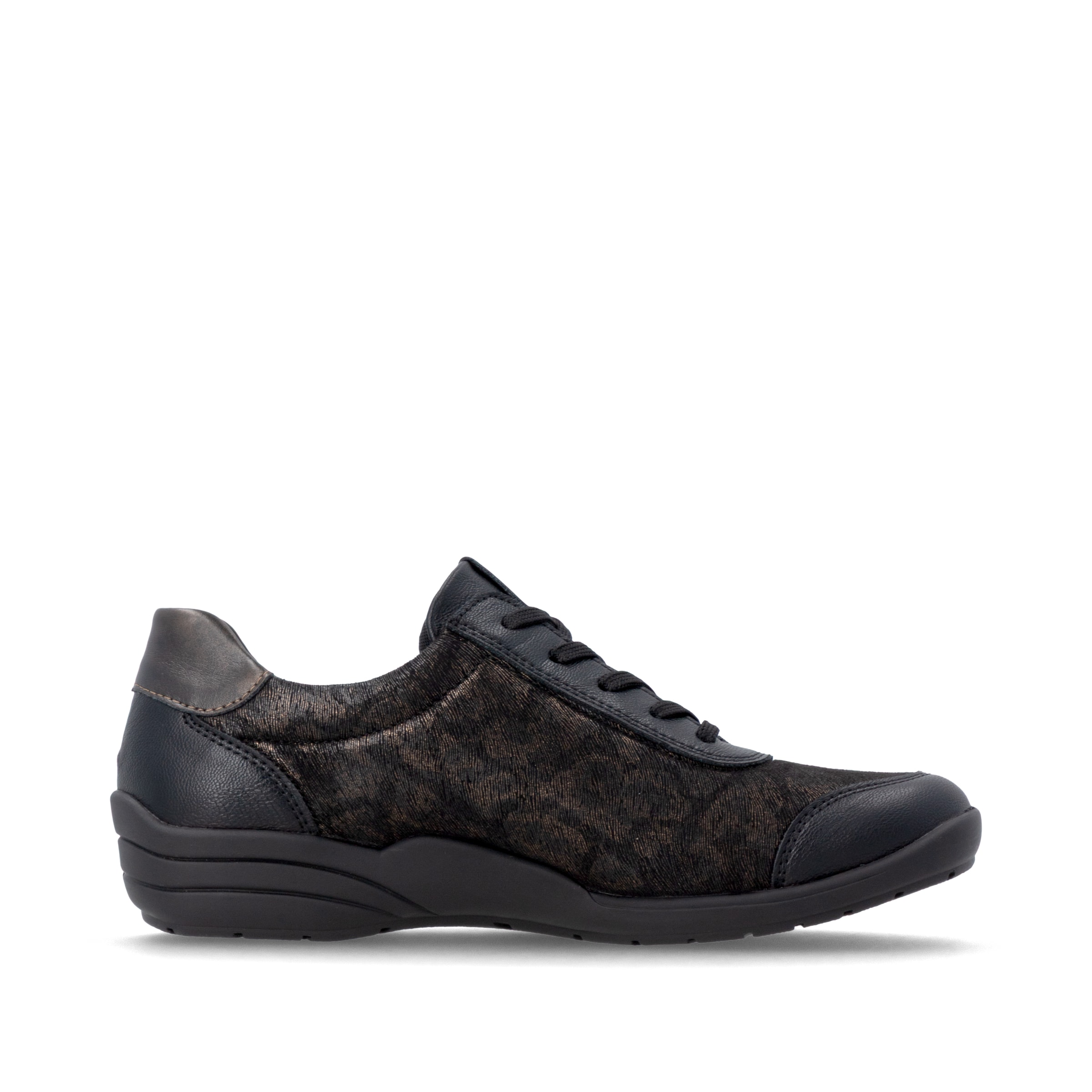 Chaussure à lacets REMONTE en argent : devant