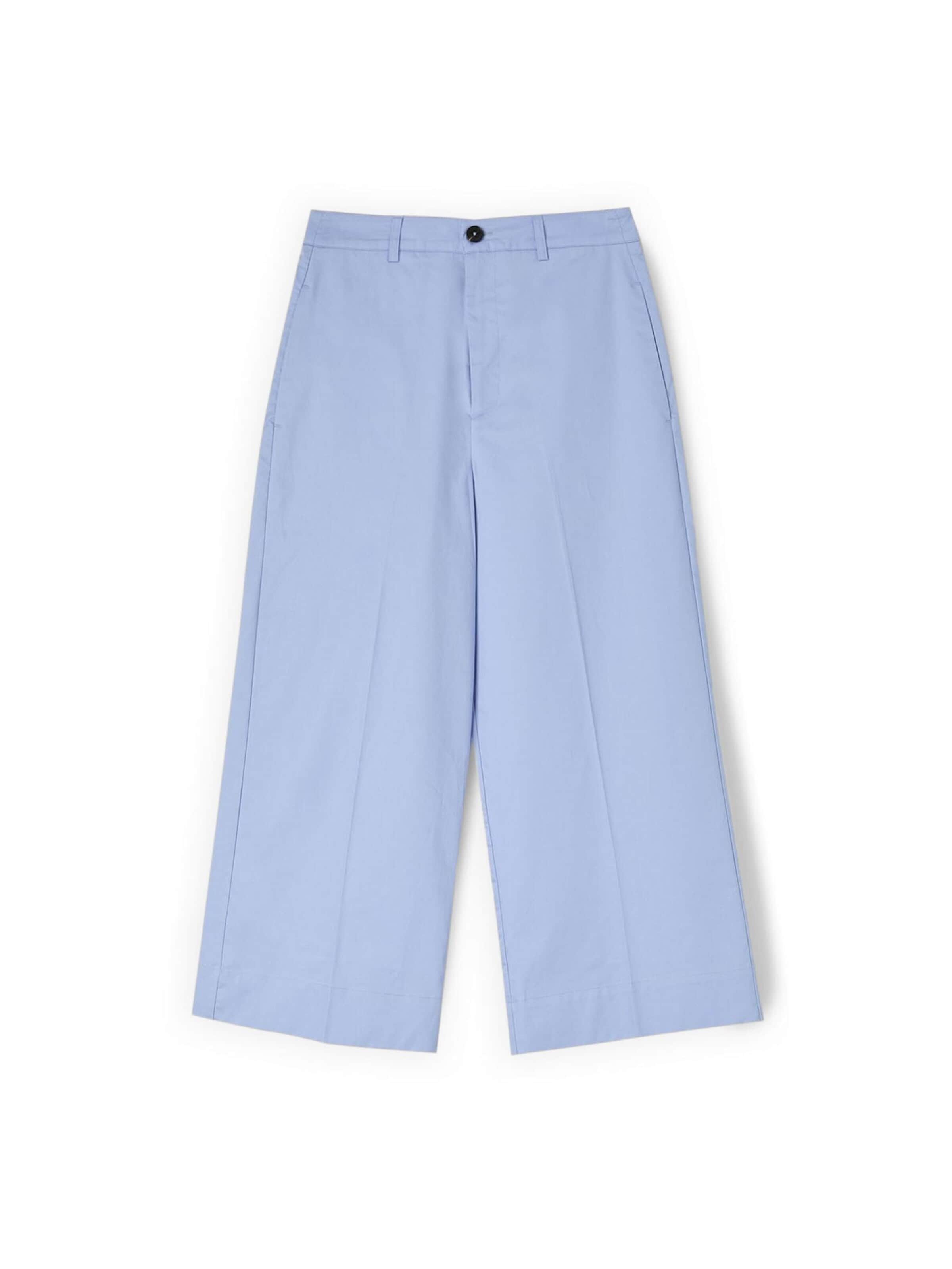 Wide Leg Pantalon MOTIVI en bleu : devant