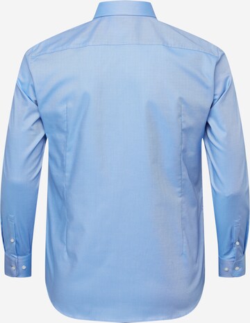 BOSS Slim Fit Hemd 'Hank' in Blau