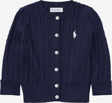 Cardigan Polo Ralph Lauren en bleu : devant