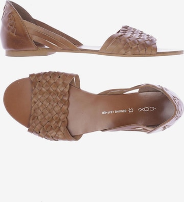 COX Sandals & High-Heeled Sandals in 38 in Brown: front