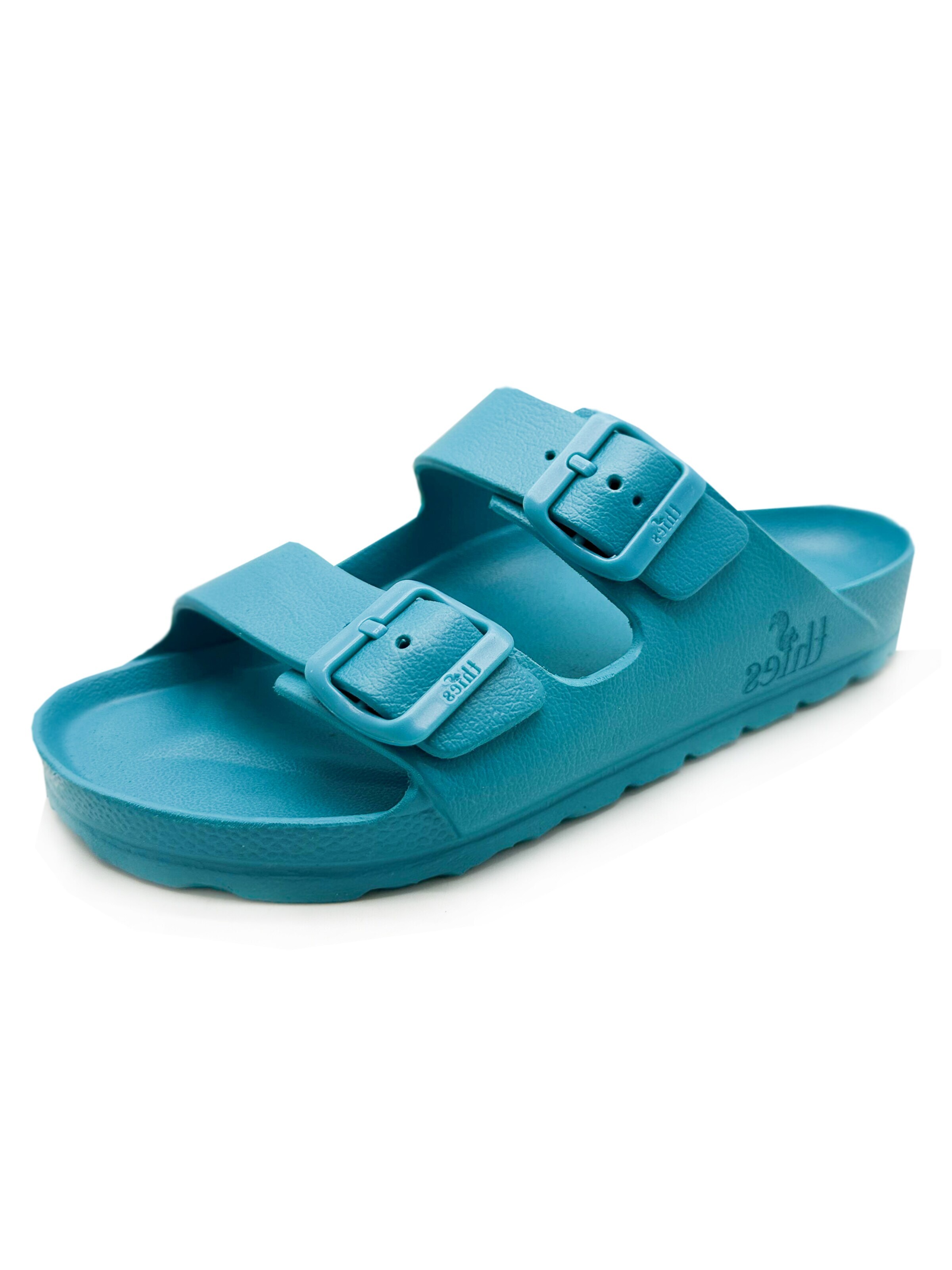 thies Pantolette in Blau: Vorderseite