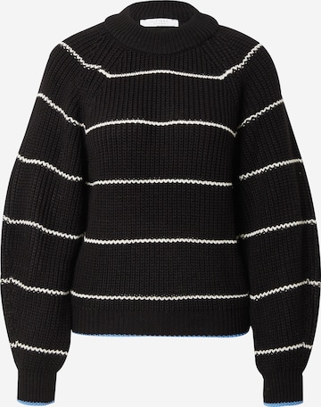 SISTERS POINT Pullover 'MIBA-PU2' in Schwarz: Vorderseite