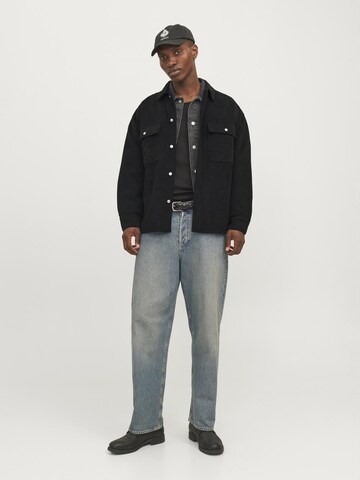 JACK & JONES Comfort fit Overhemd in Zwart