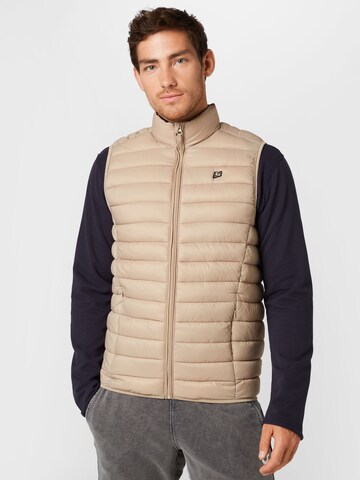 BLEND Bodywarmer 'Romsey' in Beige: voorkant