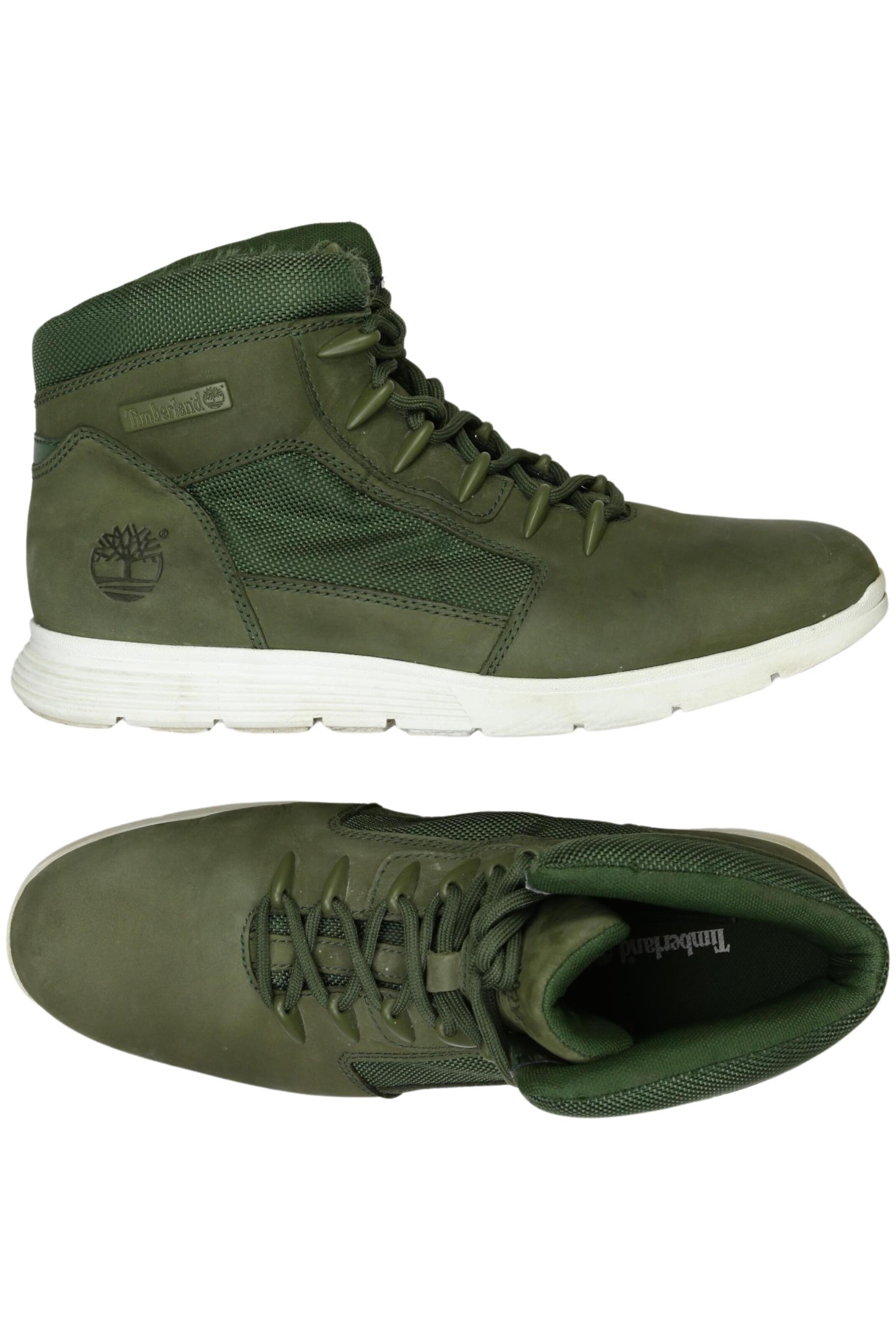 TIMBERLAND Anke & Mid-Calf Boots in 42 in Green: front