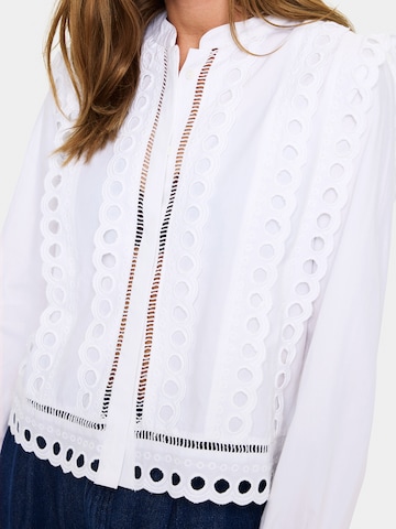 SAINT TROPEZ Blouse 'MarleeSZ' in White